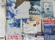 Havana - Posters on a Side Street