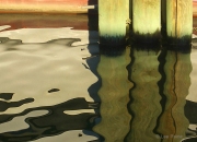 Pilings, Dark Oil, Two