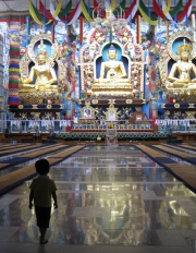 In A Buddist Temple