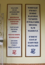 Meditation Center Signs