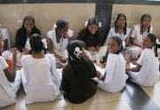 Schoolgirls React to Seeing Me for the First Time