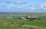 Farmlands Along the Coast Near Cliffs of Moher