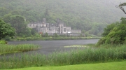 Kylemore Castle - Connemara on a Cold Rainy Day